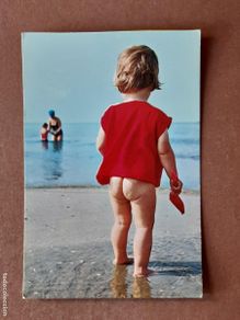 Postais: POSTAL PRODISCON. NIÑA EN LA PLAYA. 1981. SIN CIRCULAR.